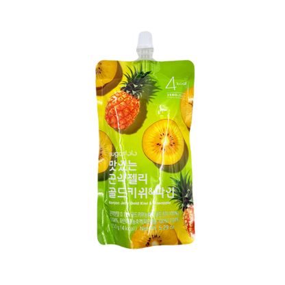 KONJAC JELLY GOLDKIWI & PINEAPPLE(150G*10)*4 곤약젤리 골드키위 & 파인애플