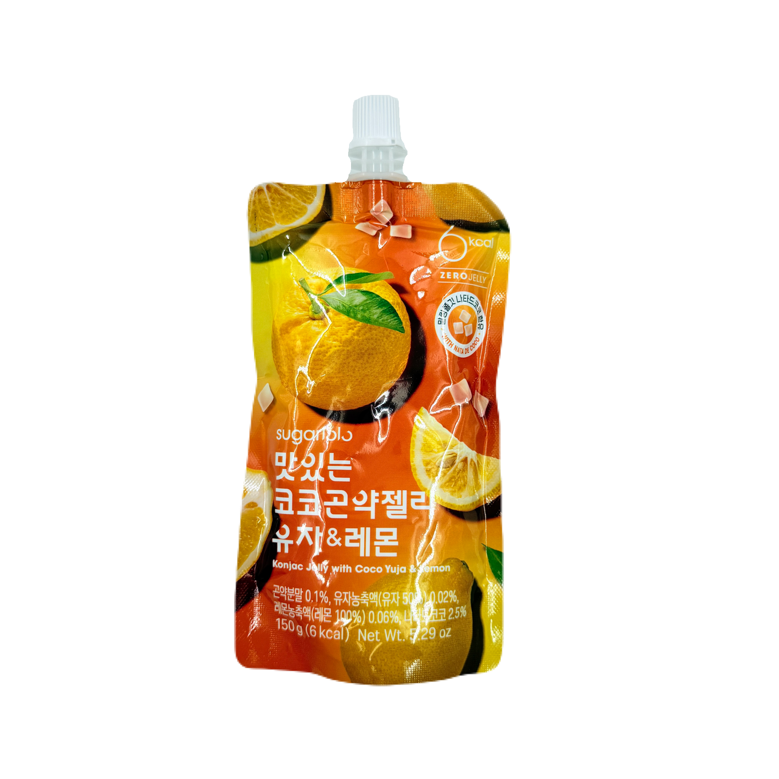 KONJAC JELLY YUJA & LEMON (150G*10)*4 곤약젤리 유자 레몬