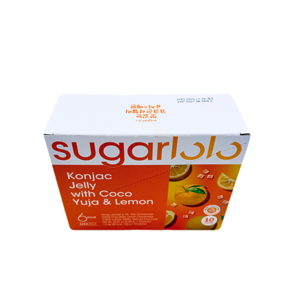 KONJAC JELLY YUJA & LEMON (150G*10)*4 곤약젤리 유자 레몬