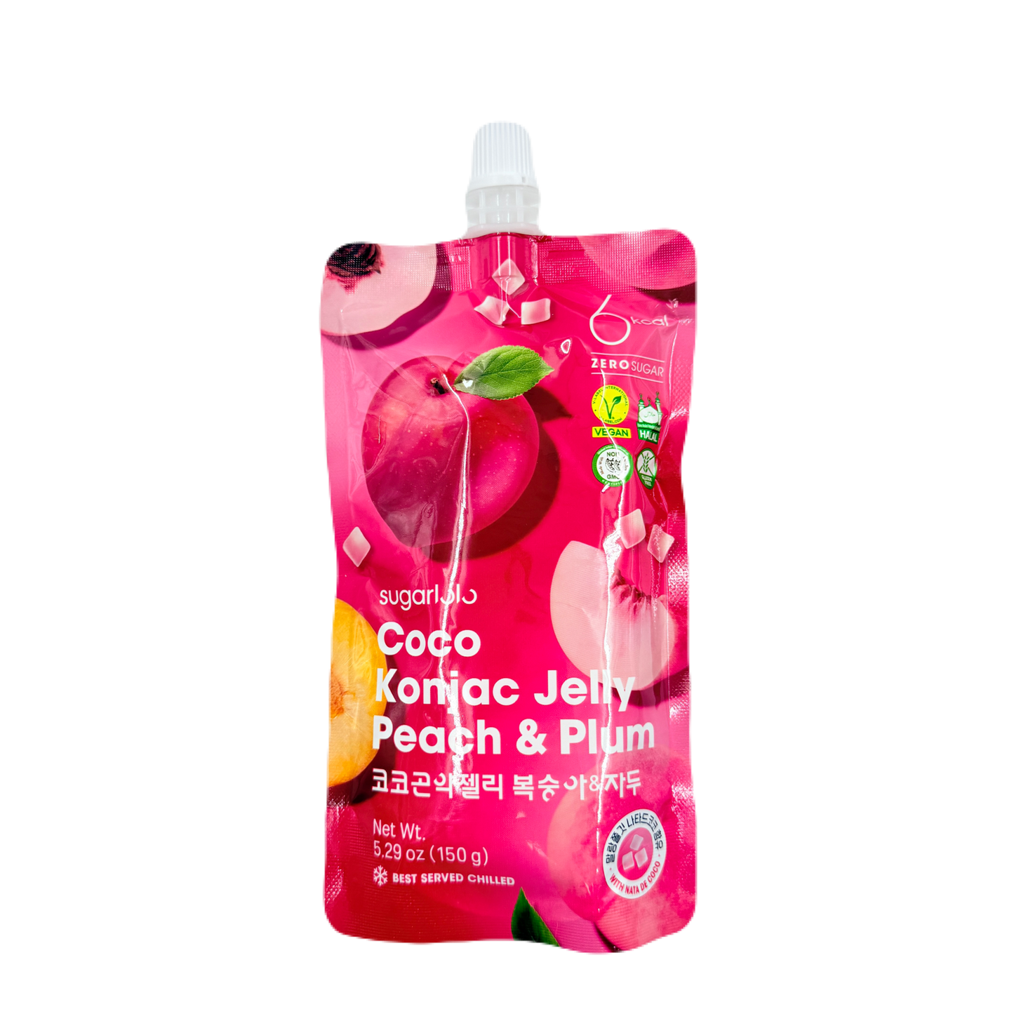 KONJAC JELLY PEACH & PLUM (150G*10)*4 곤약젤리 복숭아 자두