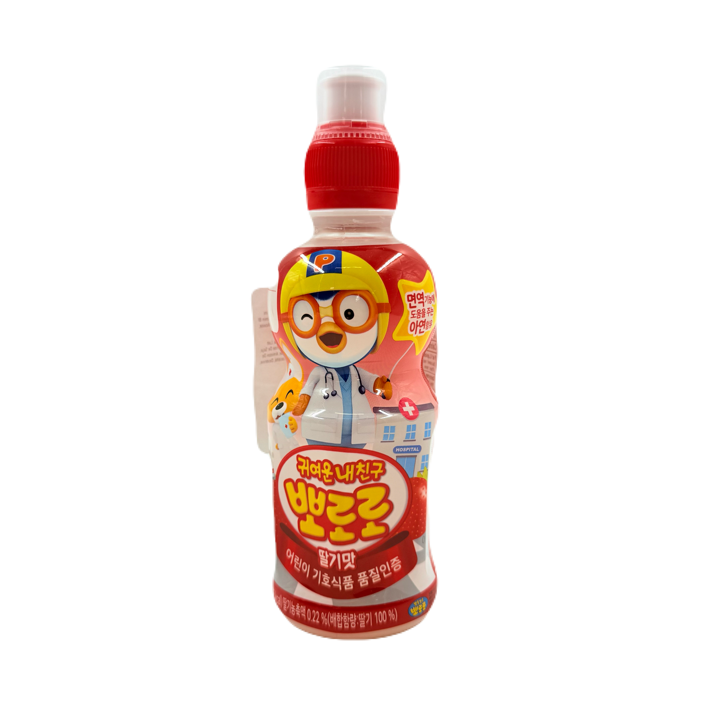 PALDO STRAWEBERRY BEVERAGE(235ML*24)팔도 뽀로로 딸기