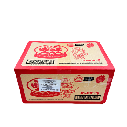 PALDO STRAWEBERRY BEVERAGE(235ML*24)팔도 뽀로로 딸기