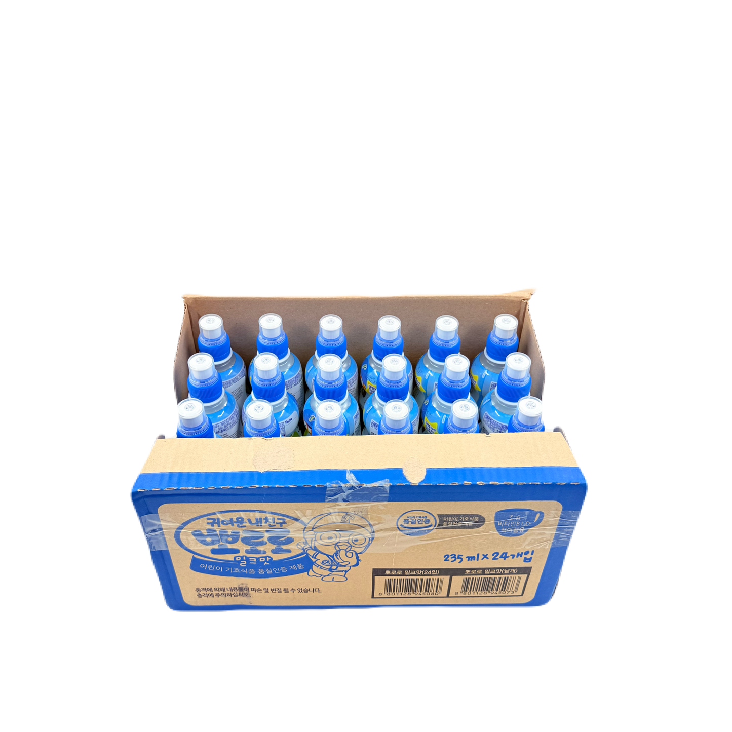 PALDO MILK FLAVOR BEVERAGE (235ML*24) 팔도 뽀로로 밀크