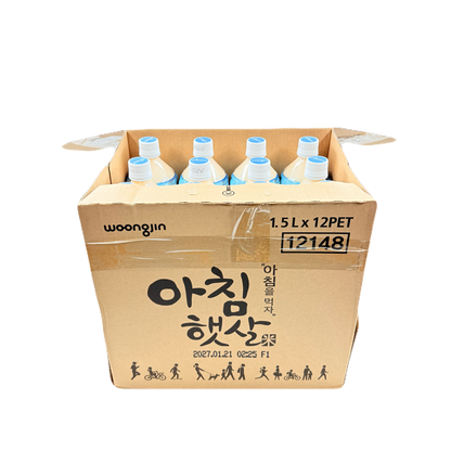 WOONGJIN RICE DRINK (1.5L*12) 웅진 아침 햇살