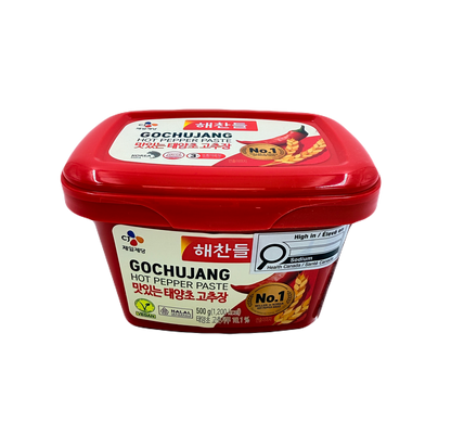 CJ RED PEPPER PASTE (500G*20) 해찬들 태양초 골드 고추장