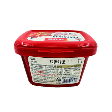 CJ RED PEPPER PASTE (500G*20) 해찬들 태양초 골드 고추장