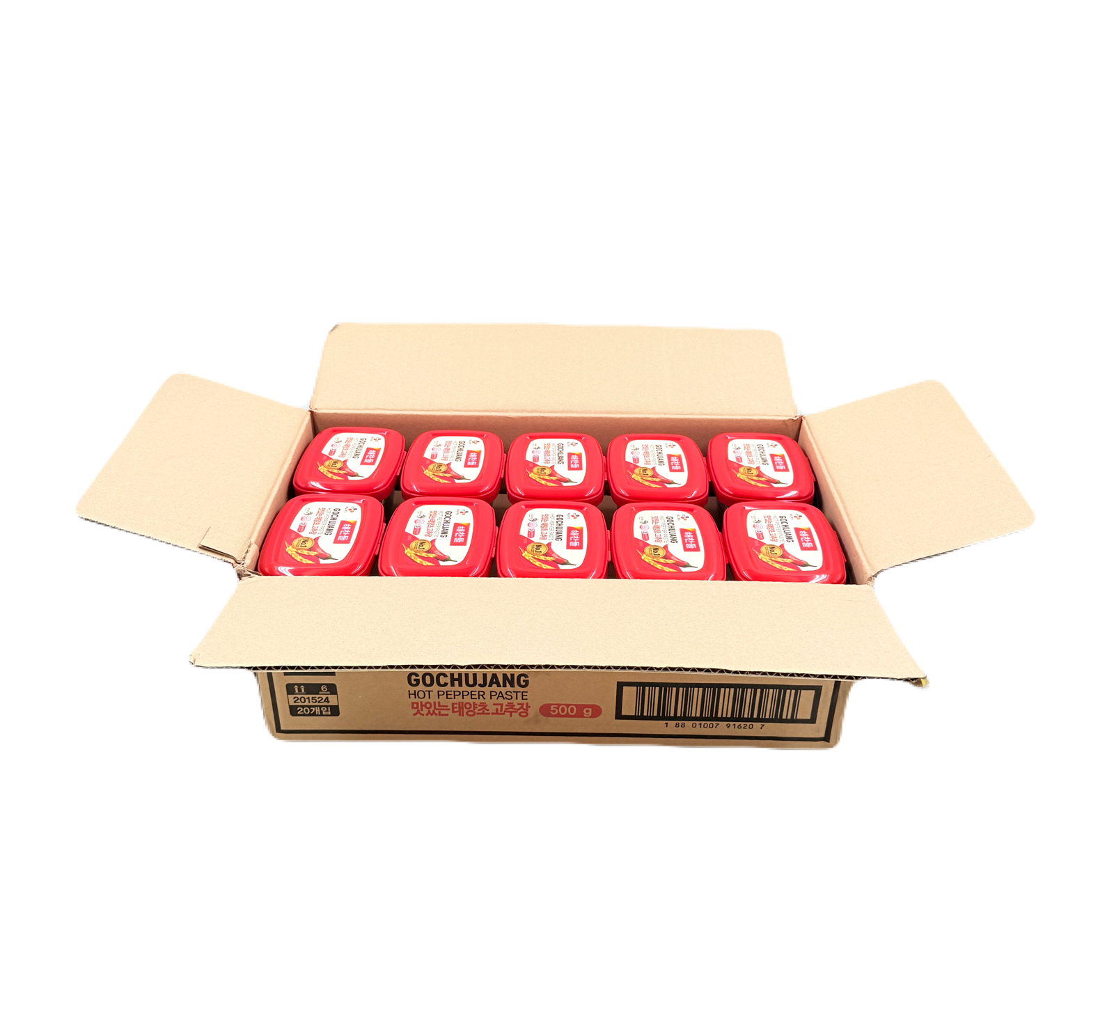 CJ RED PEPPER PASTE (500G*20) 해찬들 태양초 골드 고추장