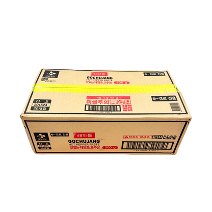 CJ RED PEPPER PASTE (500G*20) 해찬들 태양초 골드 고추장