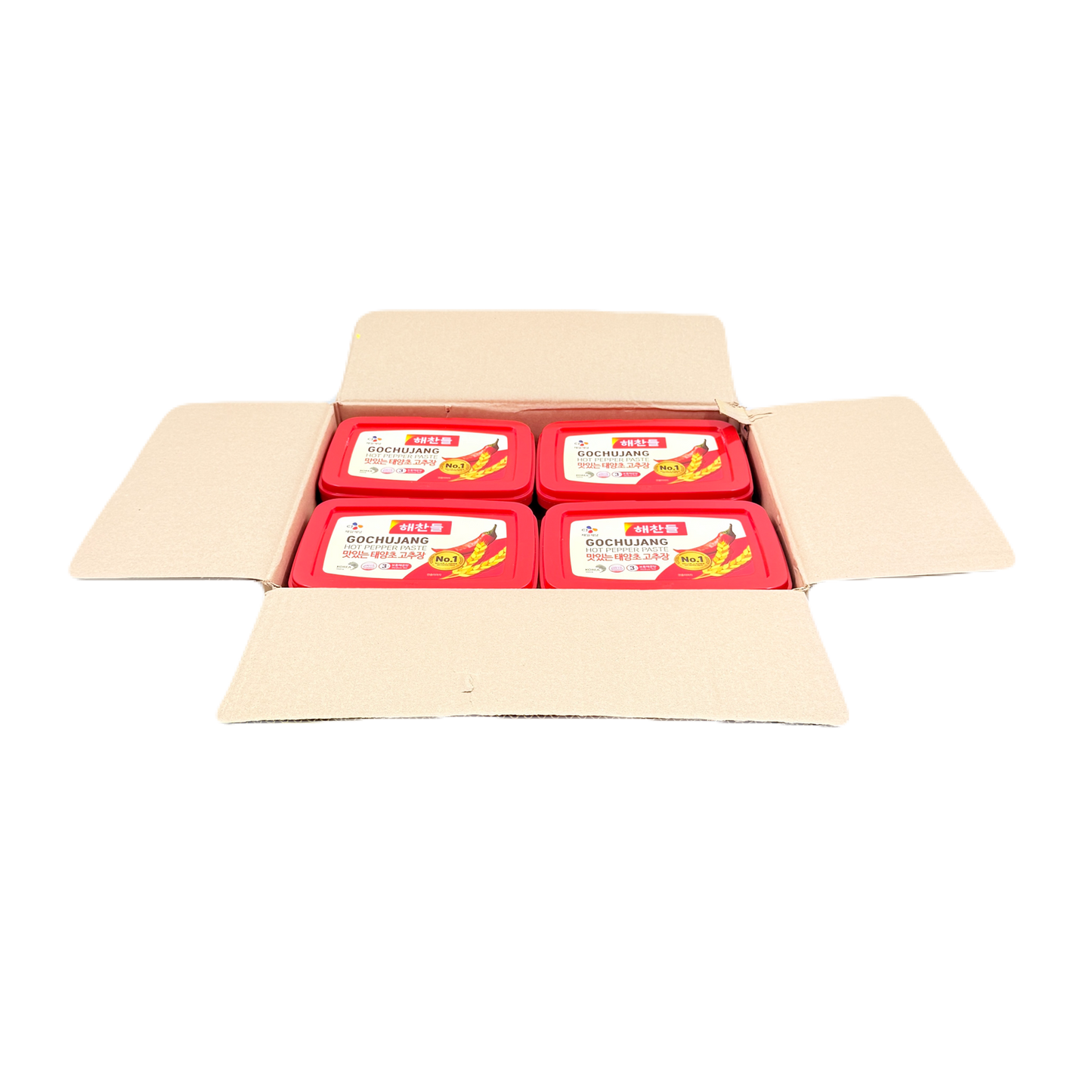 CJ RED PEPPER PASTE (3KG*4) 해찬들 태양초 골드 고추장