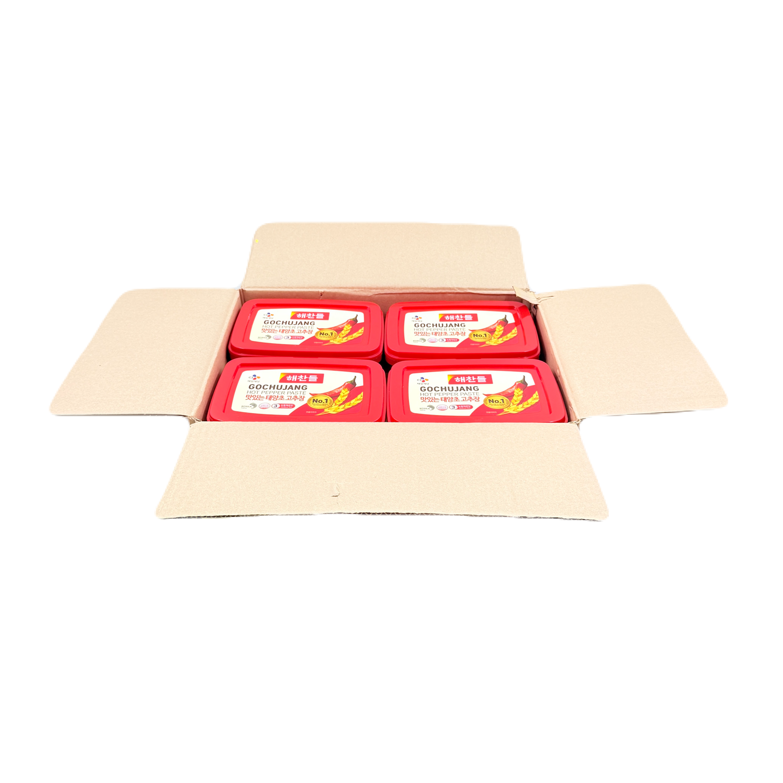 CJ RED PEPPER PASTE (3KG*4) 해찬들 태양초 골드 고추장