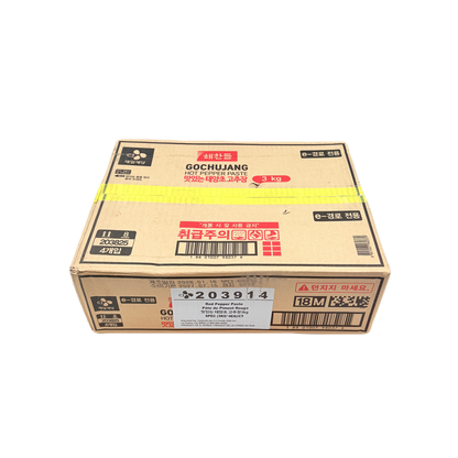 CJ RED PEPPER PASTE (3KG*4) 해찬들 태양초 골드 고추장