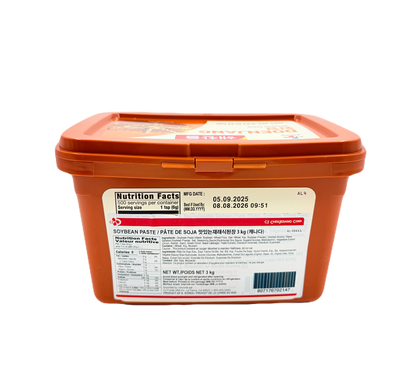 CJ SOYBEAN PASTE (3KG*4) 해찬들 재래식 된장