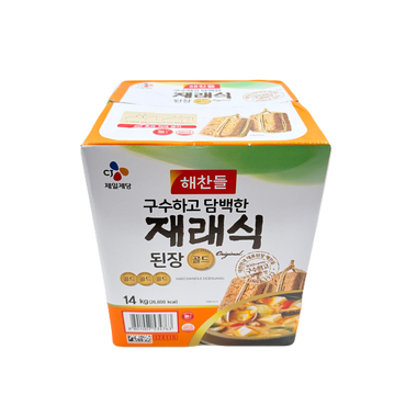 CJ SOYBEAN PASTE (14KG) 해찬들 재래식 된장 벌크