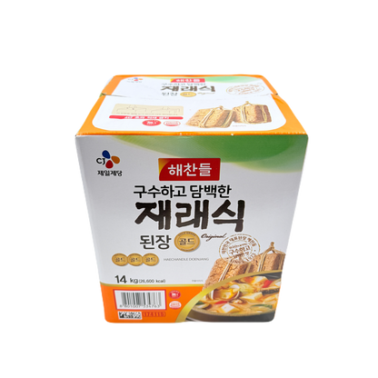CJ SOYBEAN PASTE (14KG) 해찬들 재래식 된장 벌크