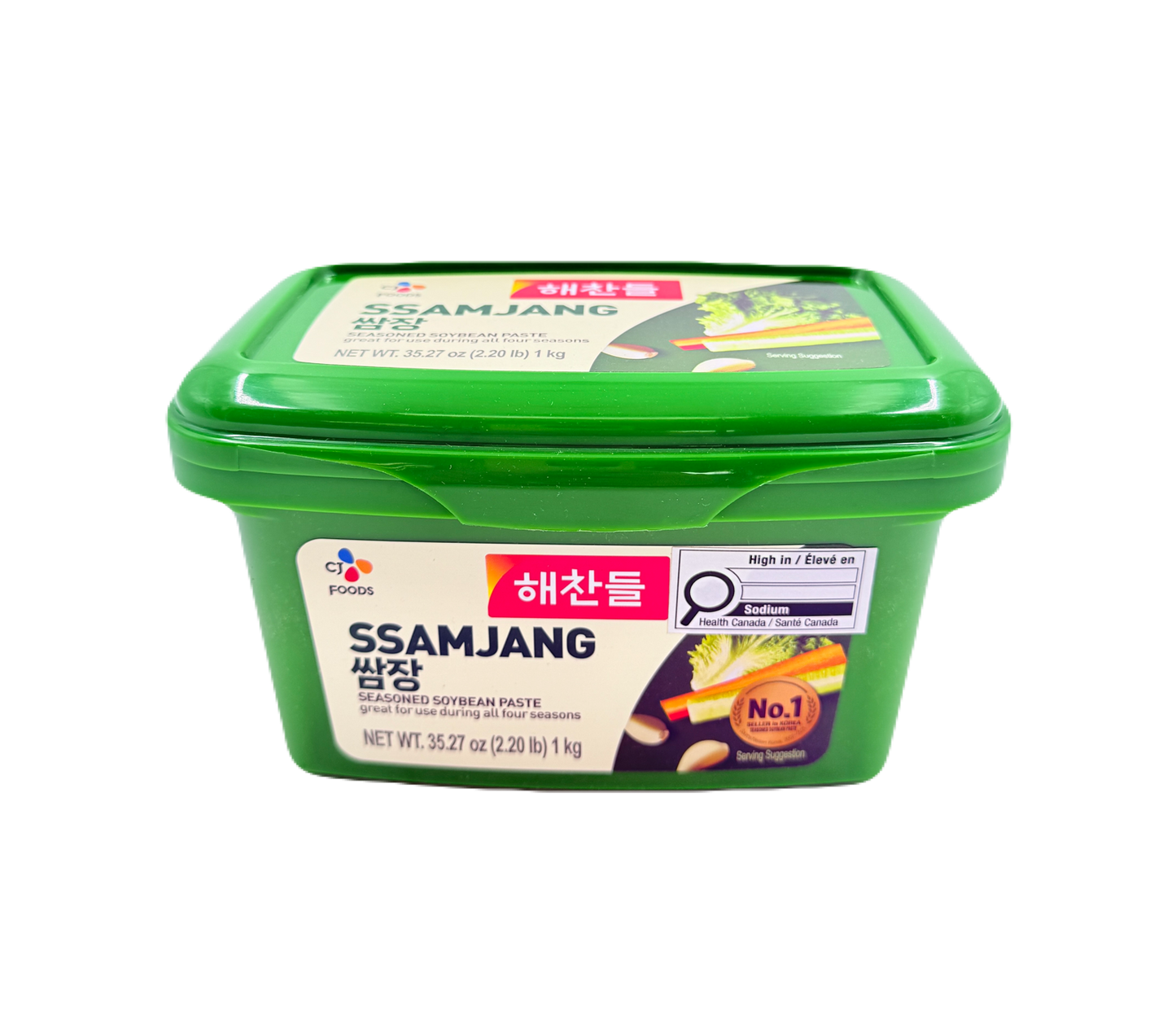 CJ SSAMJANG PASTE (1KG*12) 해찬들 사계절 쌈장