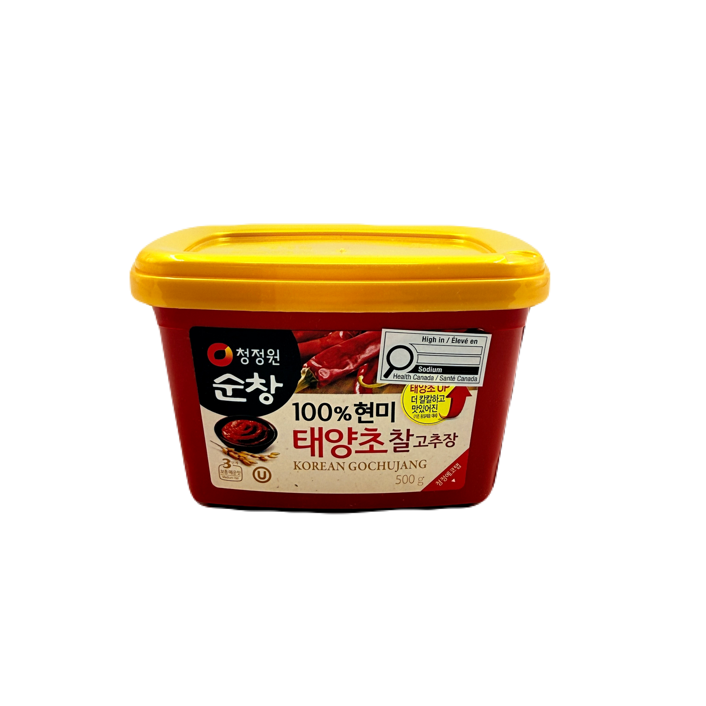 DS RED PEPPER PASTE:BROWN RICE (500G*20) 청정원 현미 태양초 찰 고추장