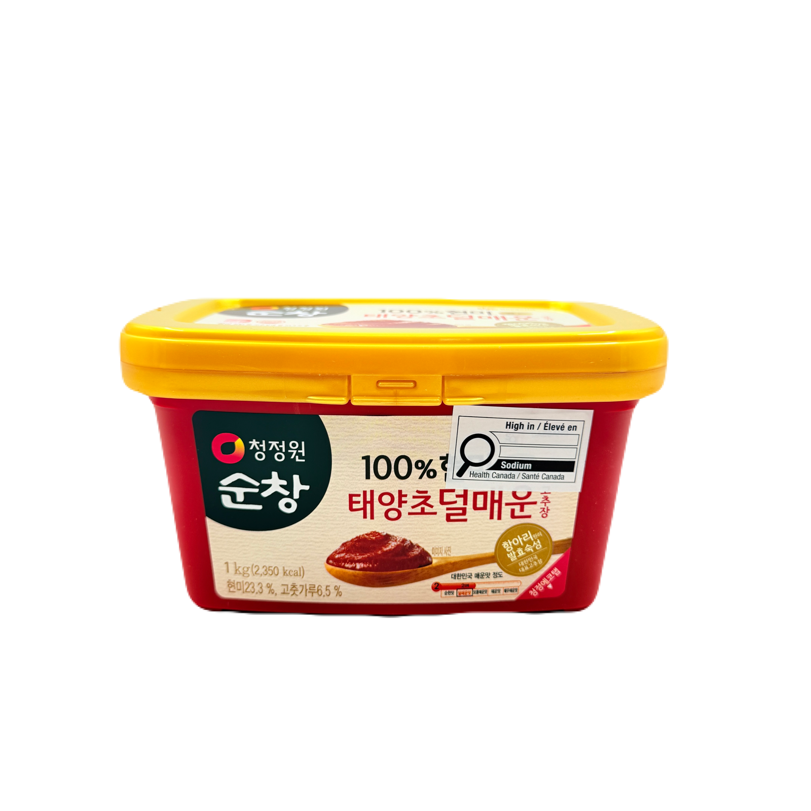 DS RED PEPPER PASTE:BROWN RICE (1KG*12) 청정원 현미 태양초 찰 고추장