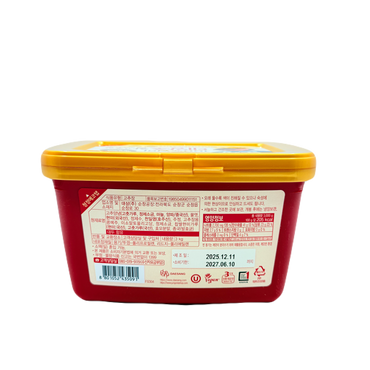 DS RED PEPPER PASTE:BROWN RICE (3KG*4) 청정원 현미 태양초 찰 고추장