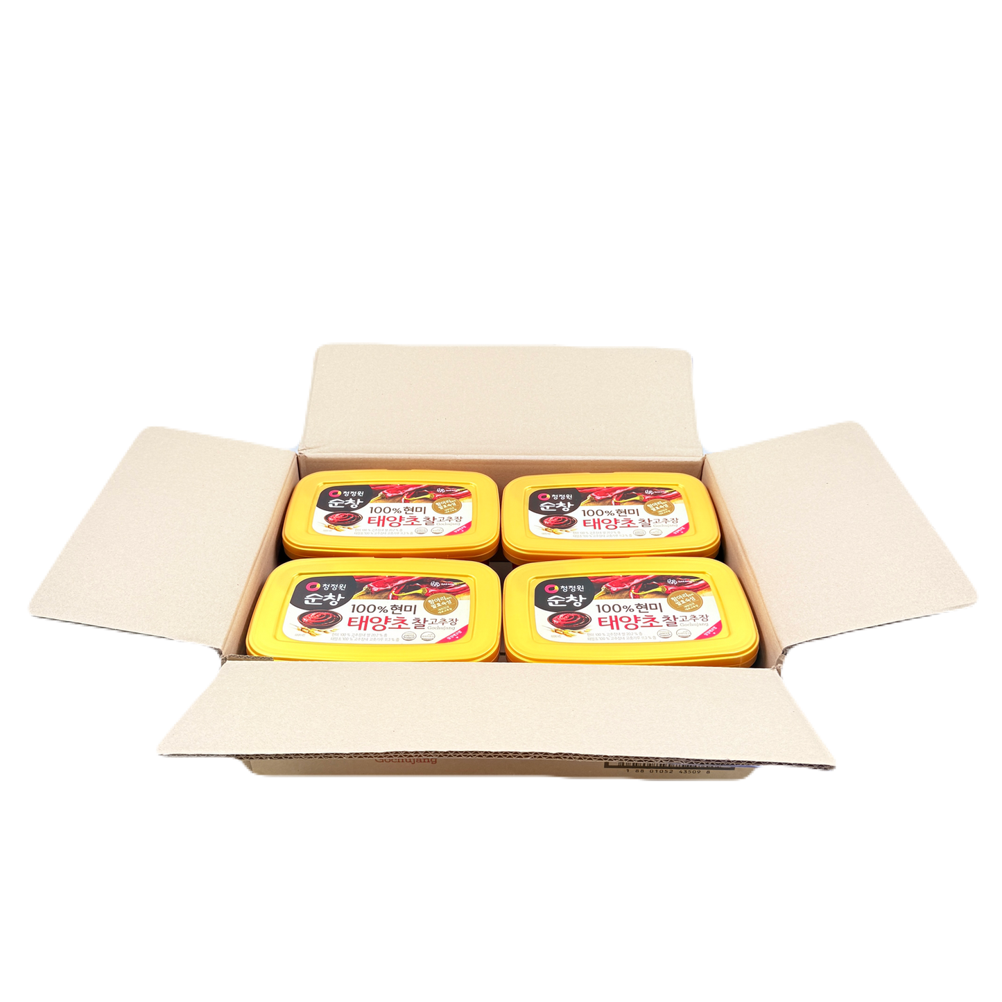 DS RED PEPPER PASTE:BROWN RICE (3KG*4) 청정원 현미 태양초 찰 고추장