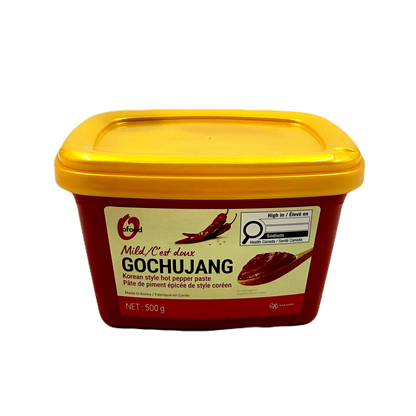 DS LESS-SPICY PEPPER PASTE  (500G*20) 청정원 순창 덜매운 고추장