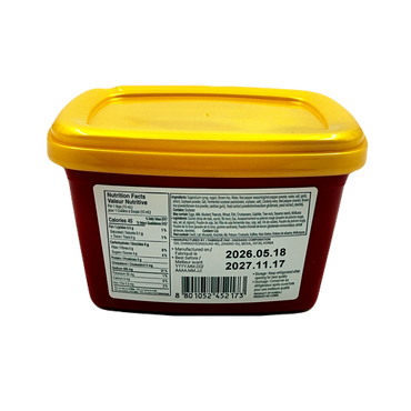 DS LESS-SPICY PEPPER PASTE  (500G*20) 청정원 순창 덜매운 고추장