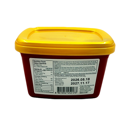 DS LESS-SPICY PEPPER PASTE  (500G*20) 청정원 순창 덜매운 고추장