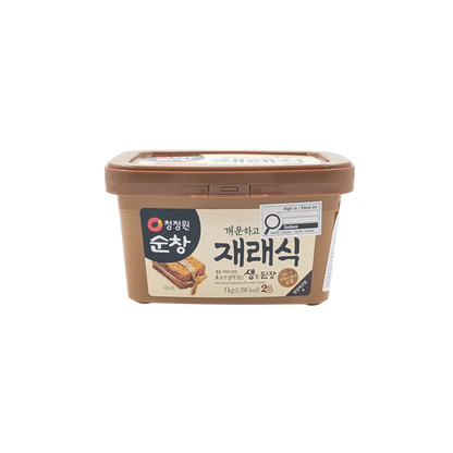 DS SOYBEAN PASTE (1KG*12) 청정원 순창 재래 된장