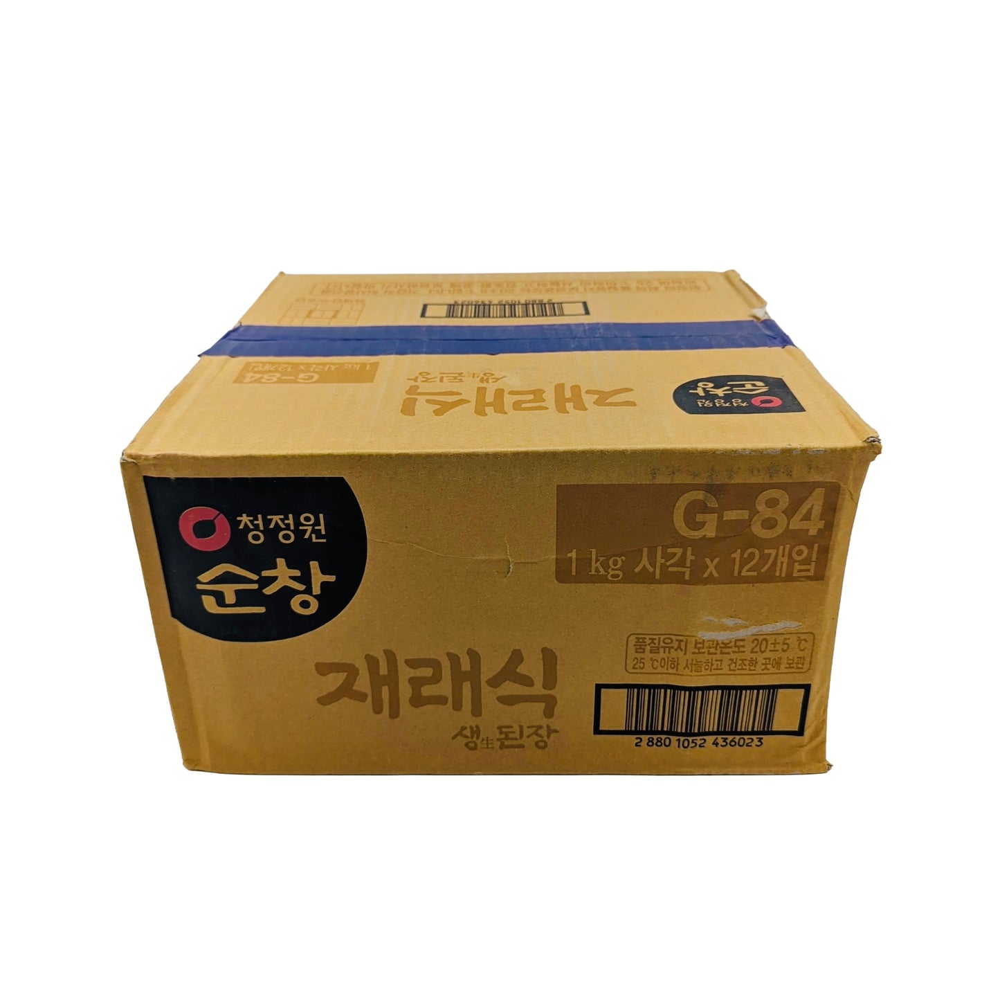 DS SOYBEAN PASTE (1KG*12) 청정원 순창 재래 된장