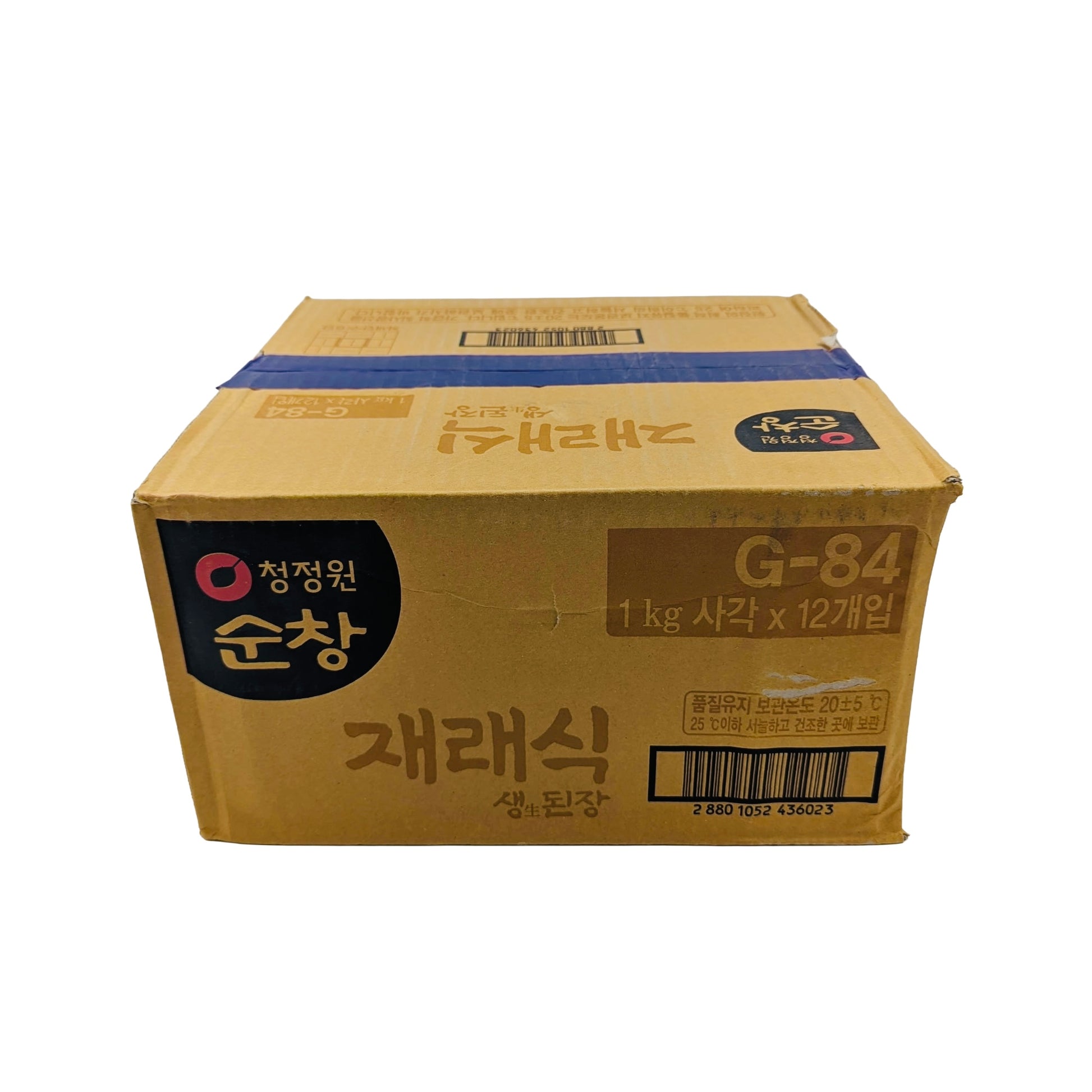 DS SOYBEAN PASTE (1KG*12) 청정원 순창 재래 된장