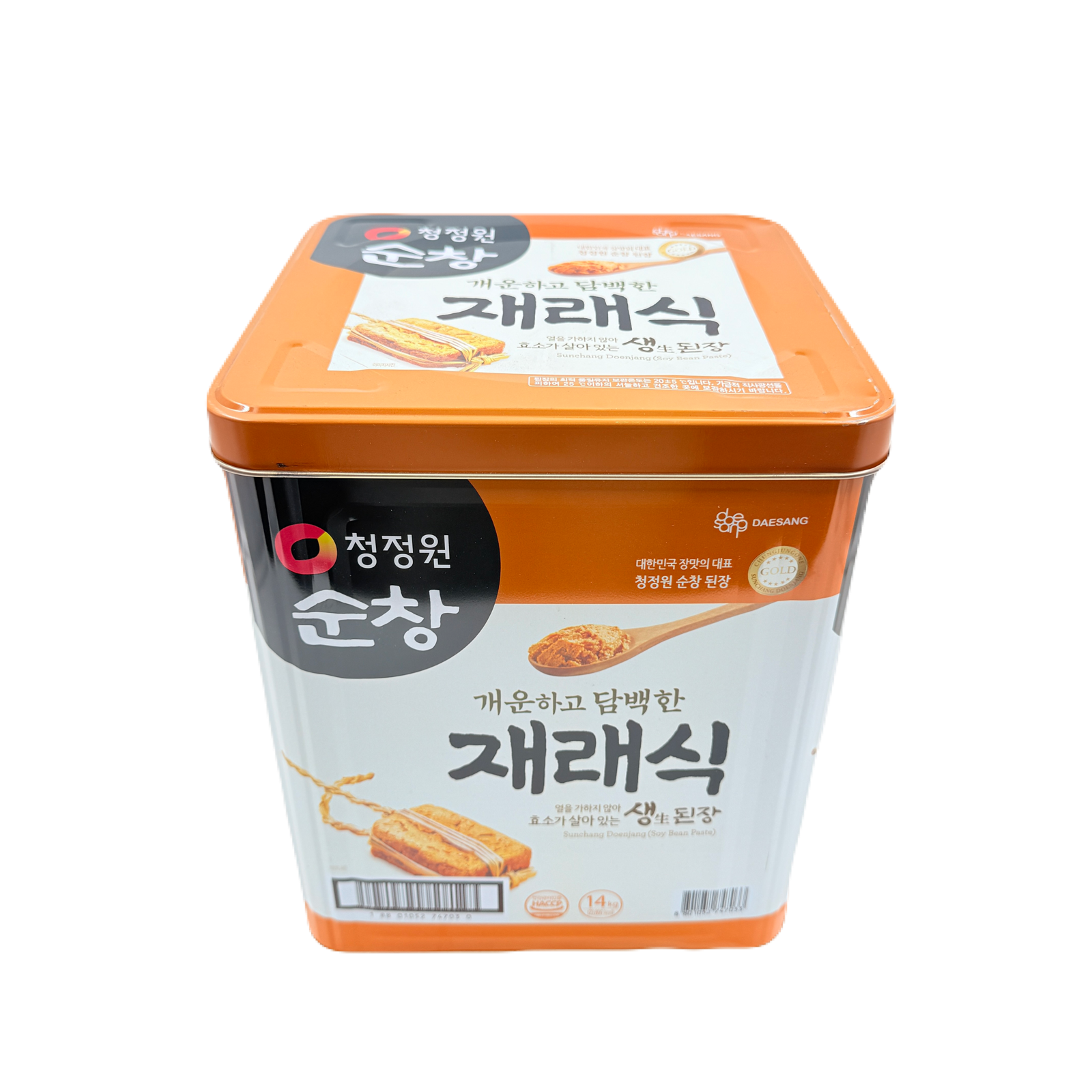 DS SOYBEAN PASTE ( 14KG) 청정원 순창 재래 된장( 캔) 벌크
