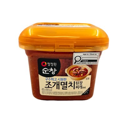 DS CLAM&ANCHOVY SOYBEAN PASTE (450G*12) 청정원 조개멸치찌게된장