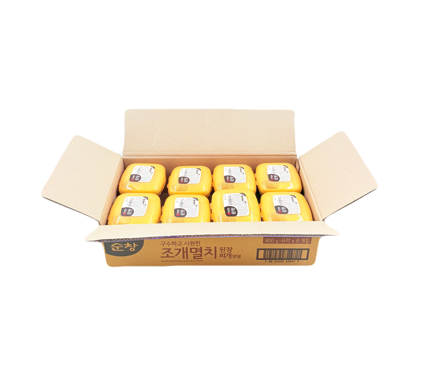 DS CLAM&ANCHOVY SOYBEAN PASTE (900G*8) 청정원 조개멸치 찌게 된장