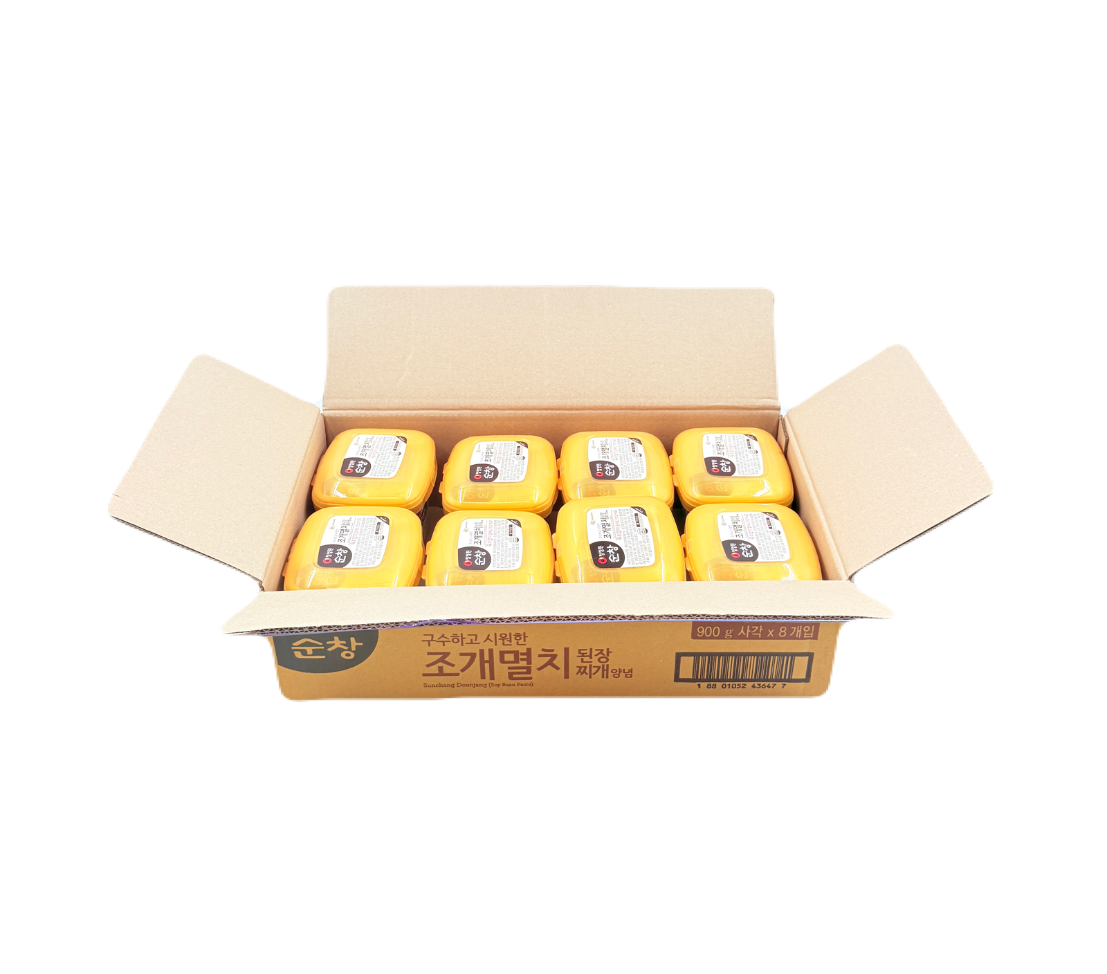 DS CLAM&ANCHOVY SOYBEAN PASTE (900G*8) 청정원 조개멸치 찌게 된장