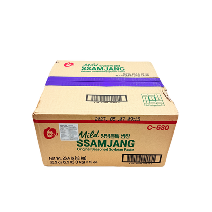 DS SSAMJANG PASTE (1KG*12) 청정원 오푸드 순창 쌈장