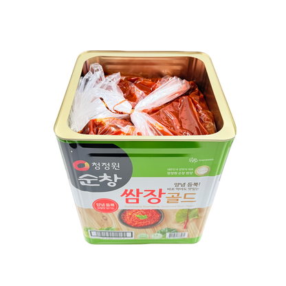 DS SEASONED SOY BEAN PASTE 14KG 순창 쌈장 골드