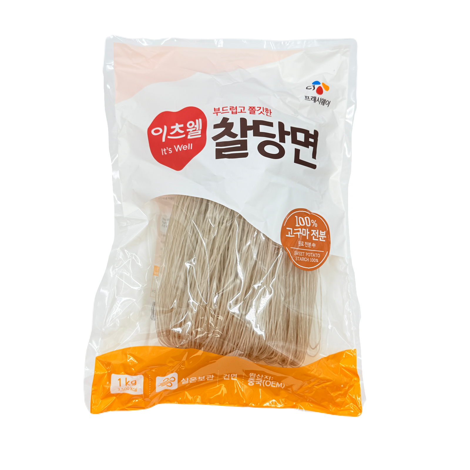 CJ DRIED VERMICELLI (1KG*10) 해찬들 찰 당면