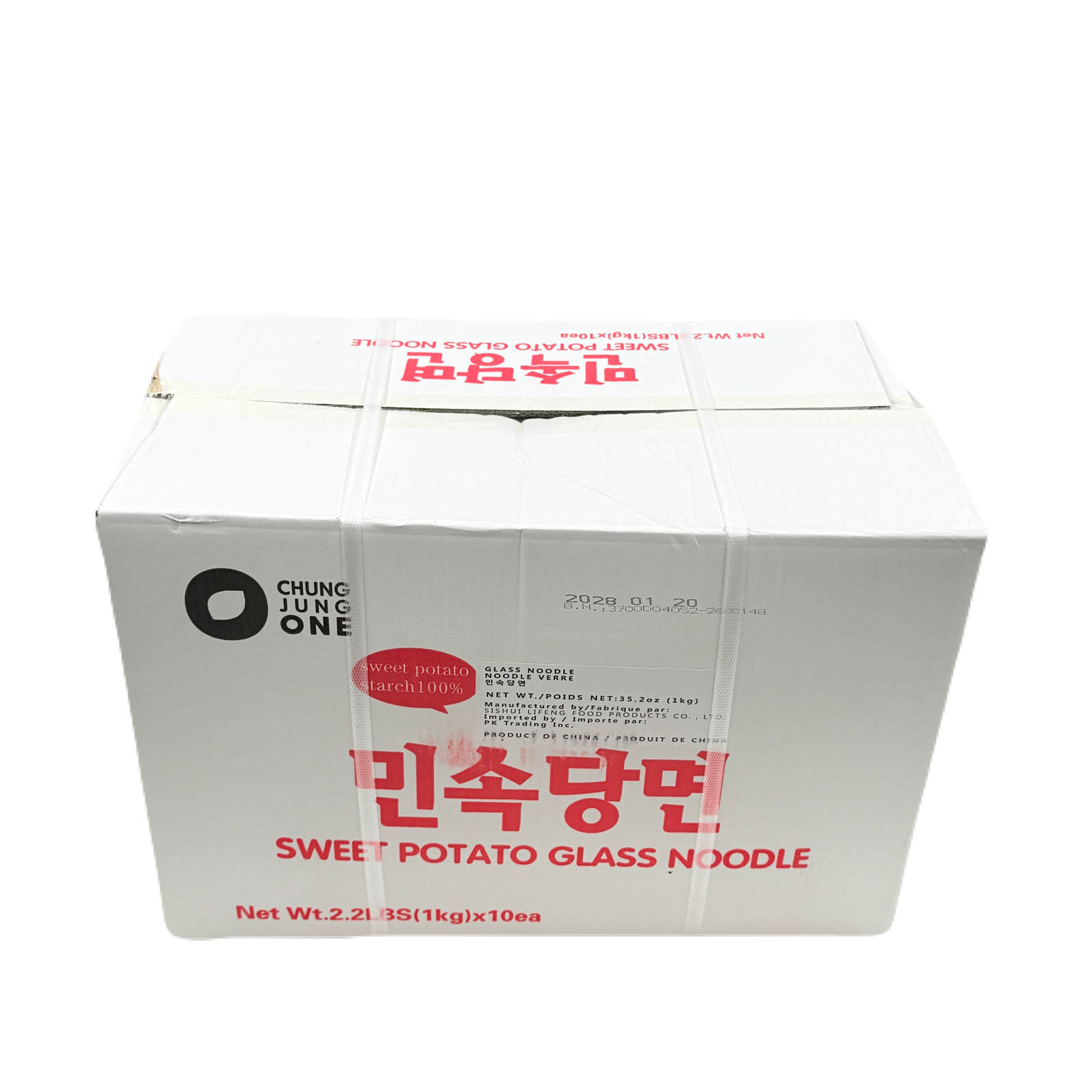 DS MINSOK DRIED VERMICELLI  (1KG*10) 청정원 민속 당면