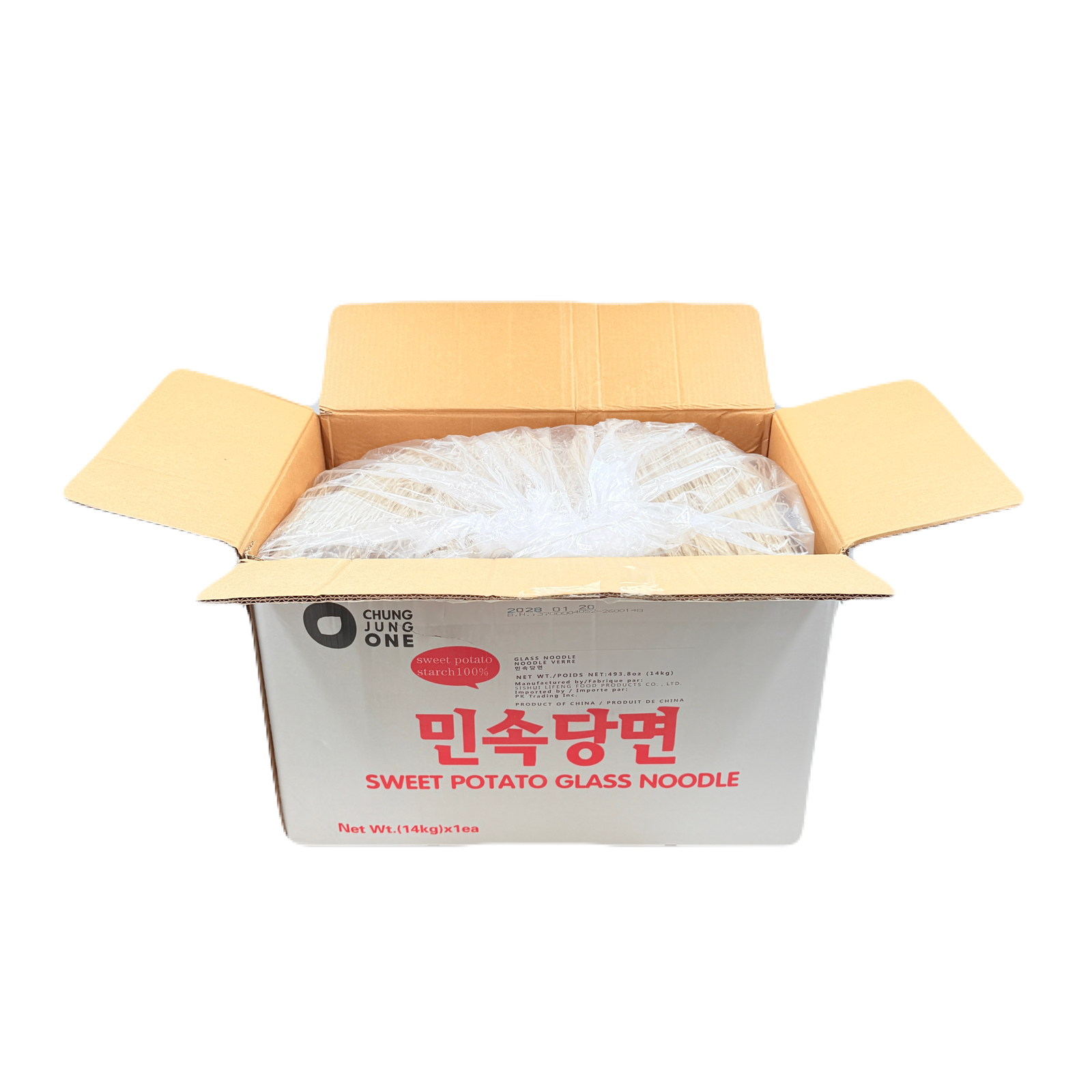 DS MINSOK DRIED VERMICELLI  (14KG) 청정원 민속 당면