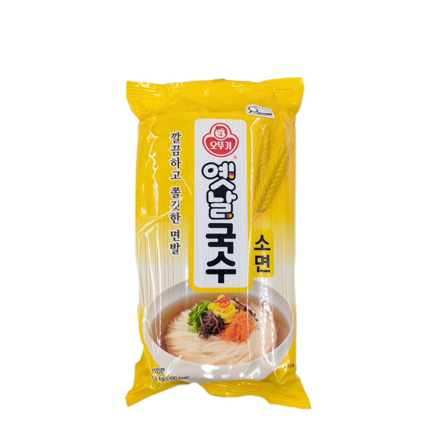 OTTOGI PLAIN NOODLES (1.5KG*9) 오뚜기 옛날 국수 소면