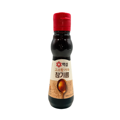CJ SESAME OIL (160ML*20) CJ 고소한 참기름 (병)