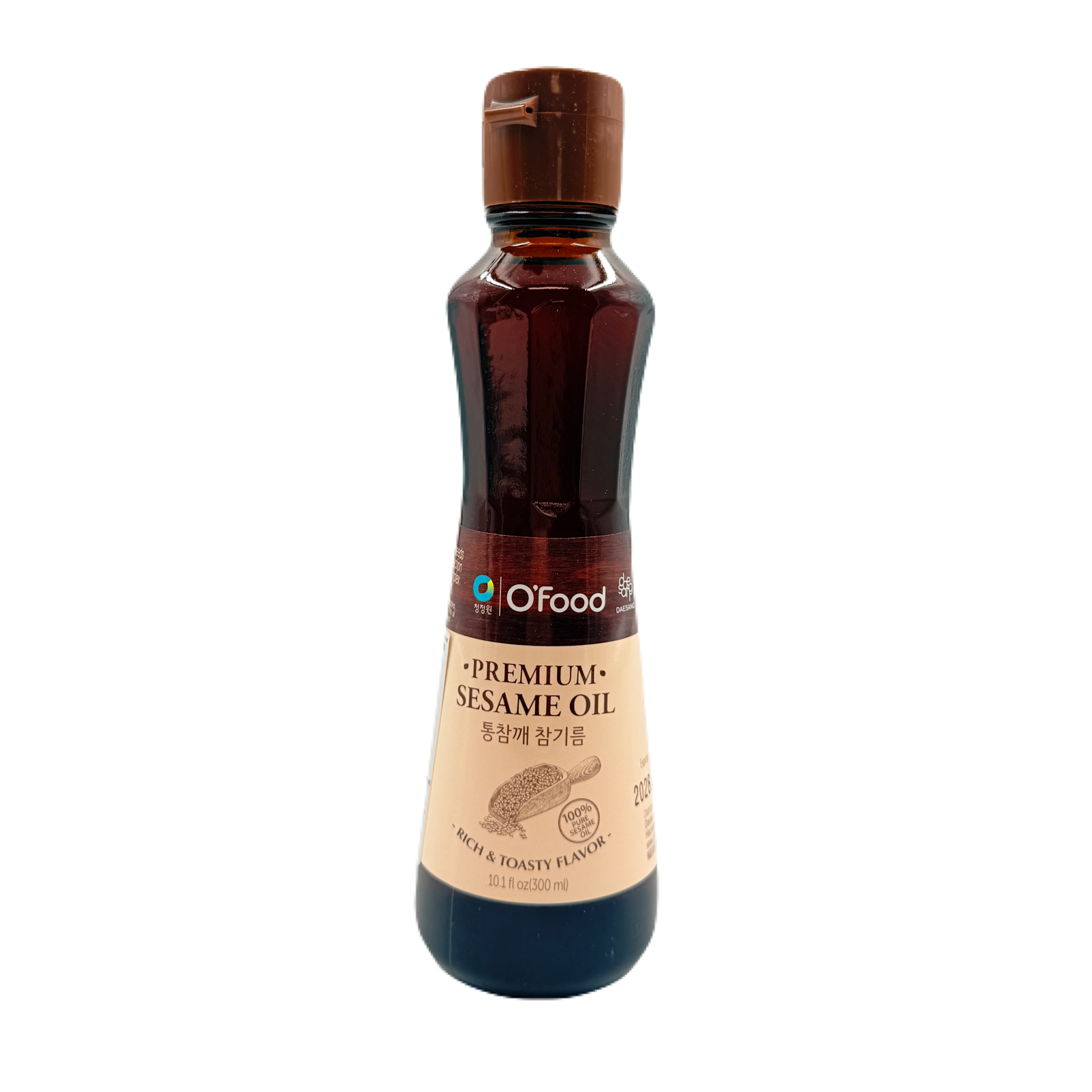 DS SESAME SEED OIL (300ML*15) 청정원 통참깨 참기름 (병)