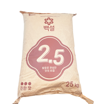 CJ BIO HAEKSAN 25KG 백설 바이오 핵산 2.5 발효조미료