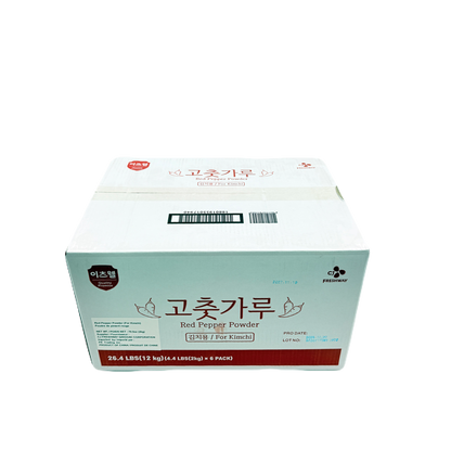 CJ RED PEPPER POWDER FOR KIMCHI(2KG*6) CJ 고추가루 김치용