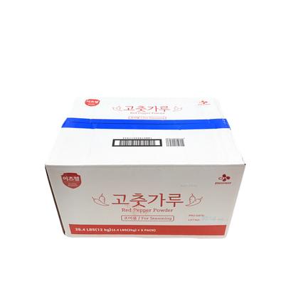 CJ RED PEPPER POWDER FINE (2KG*6) CJ 고추가루 조미용