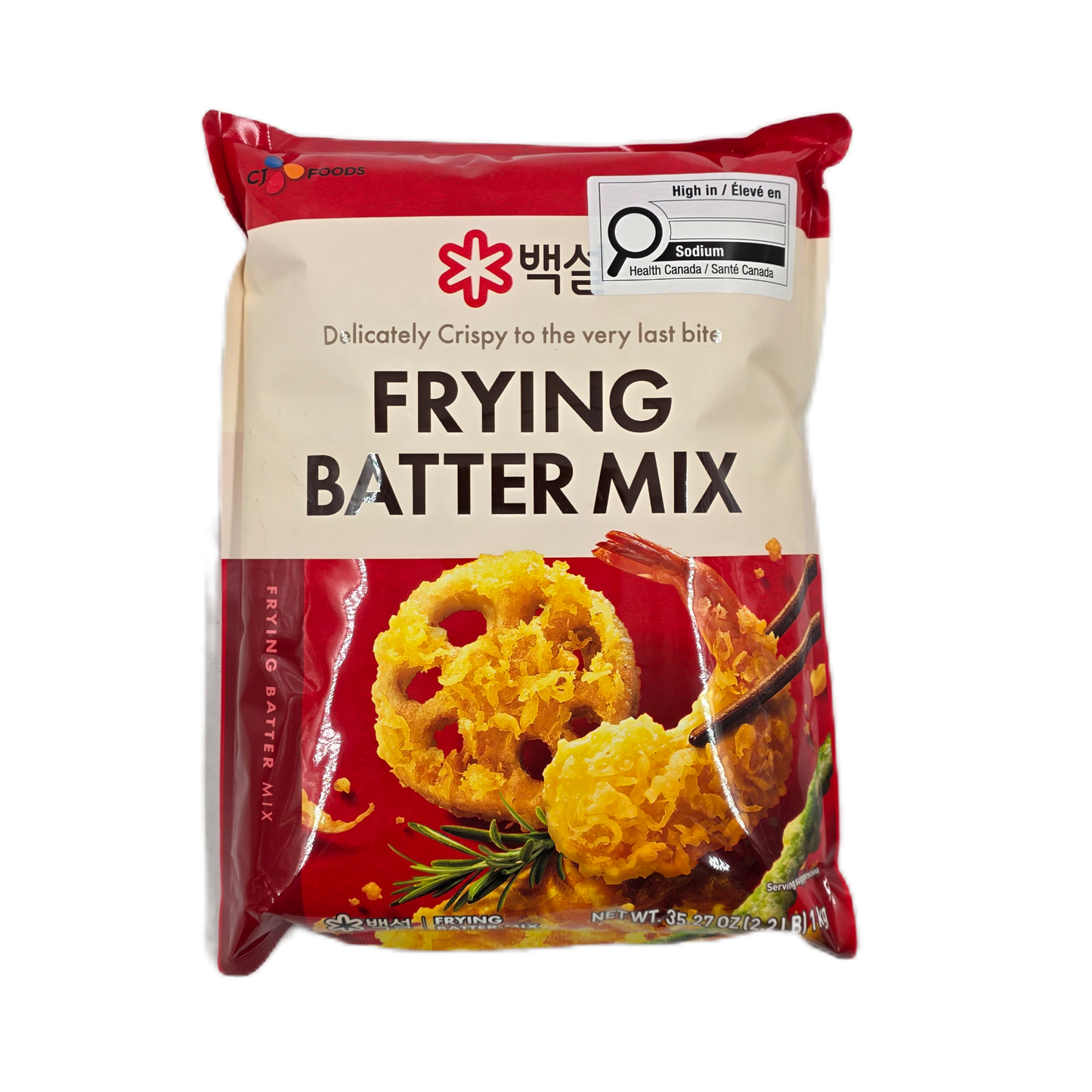 CJ FLOUR FOR FRYING (1KG*10) 백설 튀김가루
