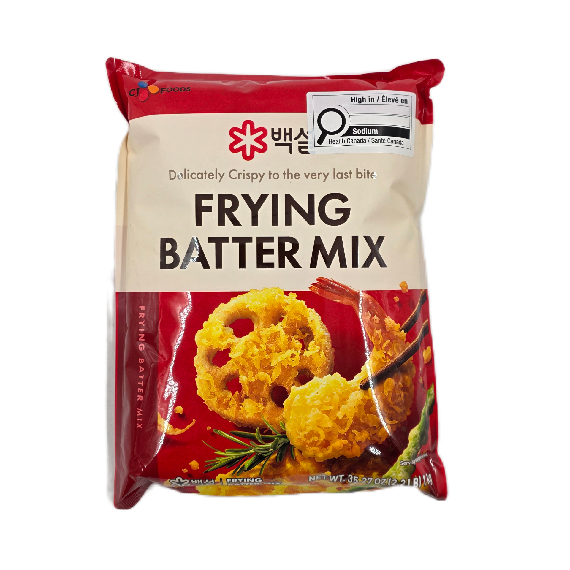 CJ FLOUR FOR FRYING (1KG*10) 백설 튀김가루