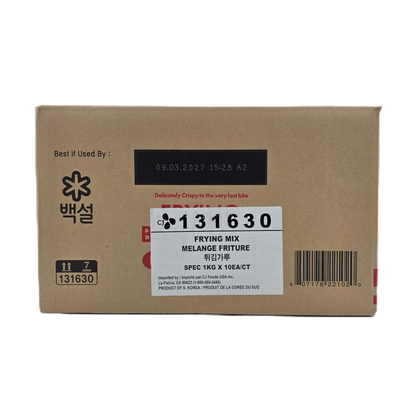 CJ FLOUR FOR FRYING (1KG*10) 백설 튀김가루