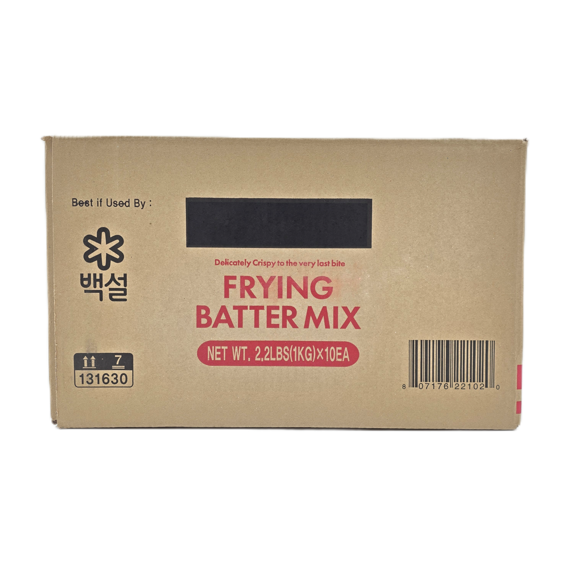 CJ FLOUR FOR FRYING (1KG*10) 백설 튀김가루