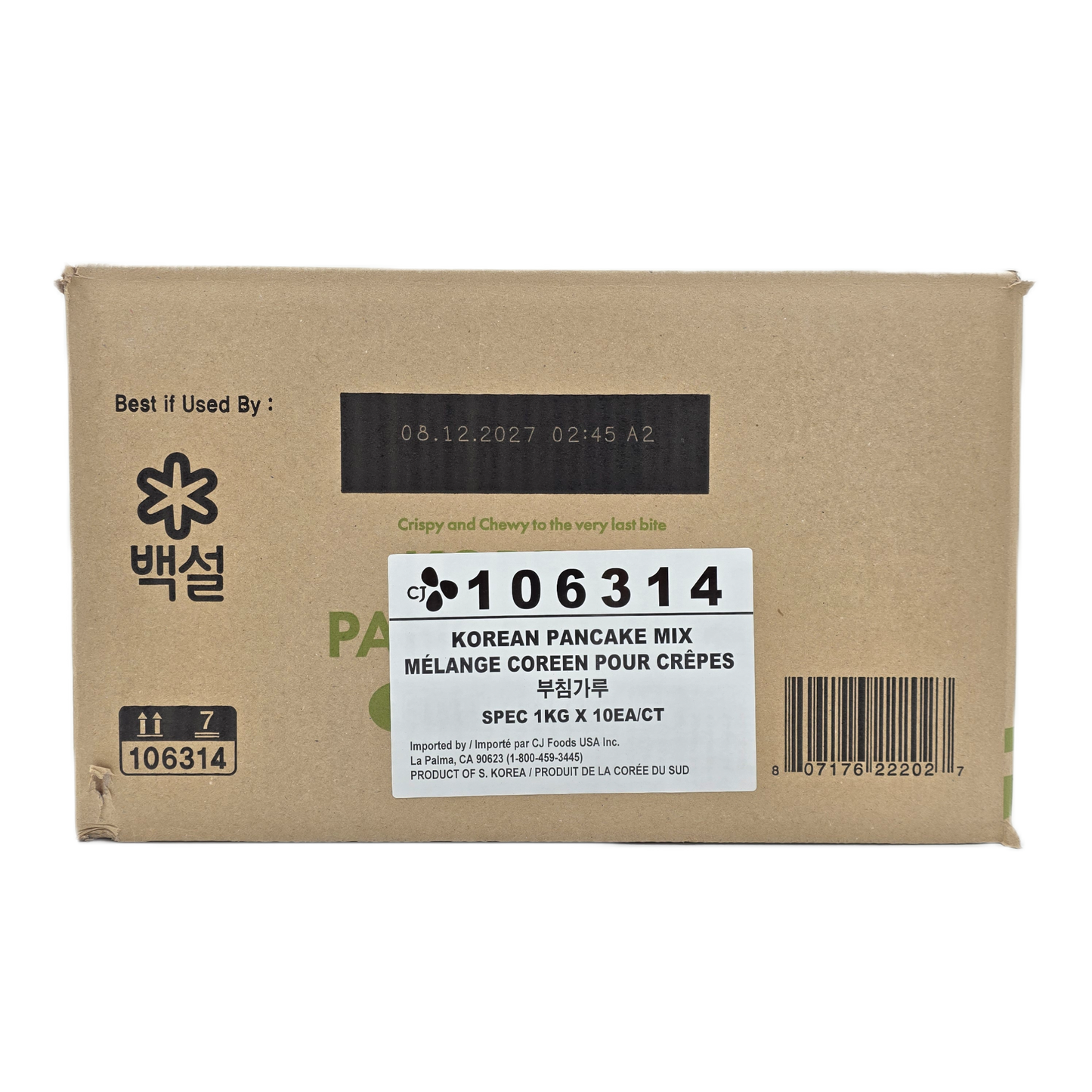 CJ FLOUR FOR PANCAKE (1KG*10) 백설 부침가루