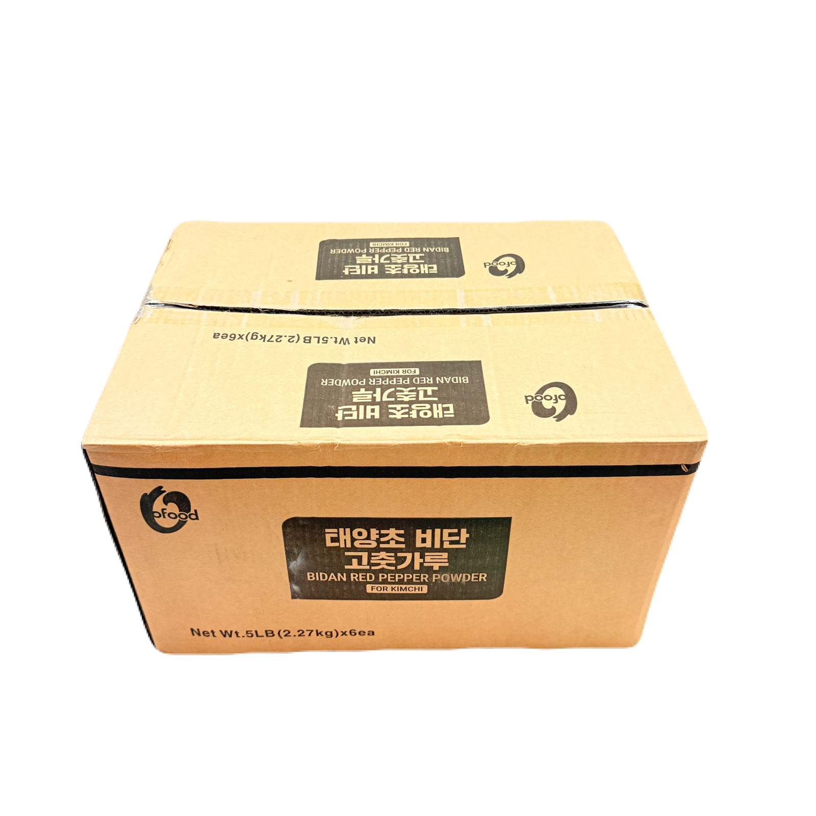 DS RED PEPPER POWDER COARSE (5LB*6) 청정원 비단 고추가루 김치용